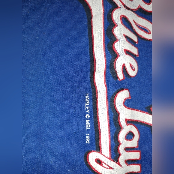 *read* Vintage 92 Toronto Blue Jays sweat pants - Picture 7 of 14